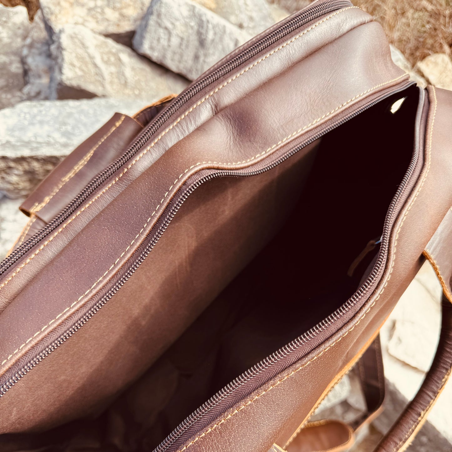 BA Leather Pilot Bag