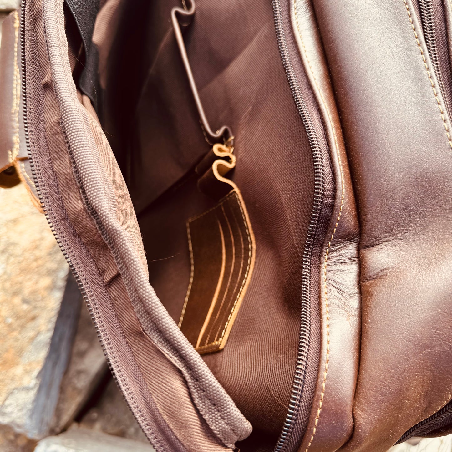 BA Leather Pilot Bag