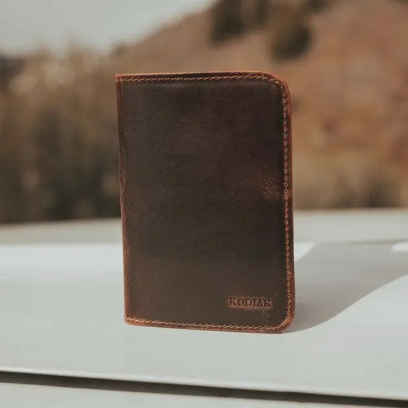 Buffalo Leather Passport Wallet