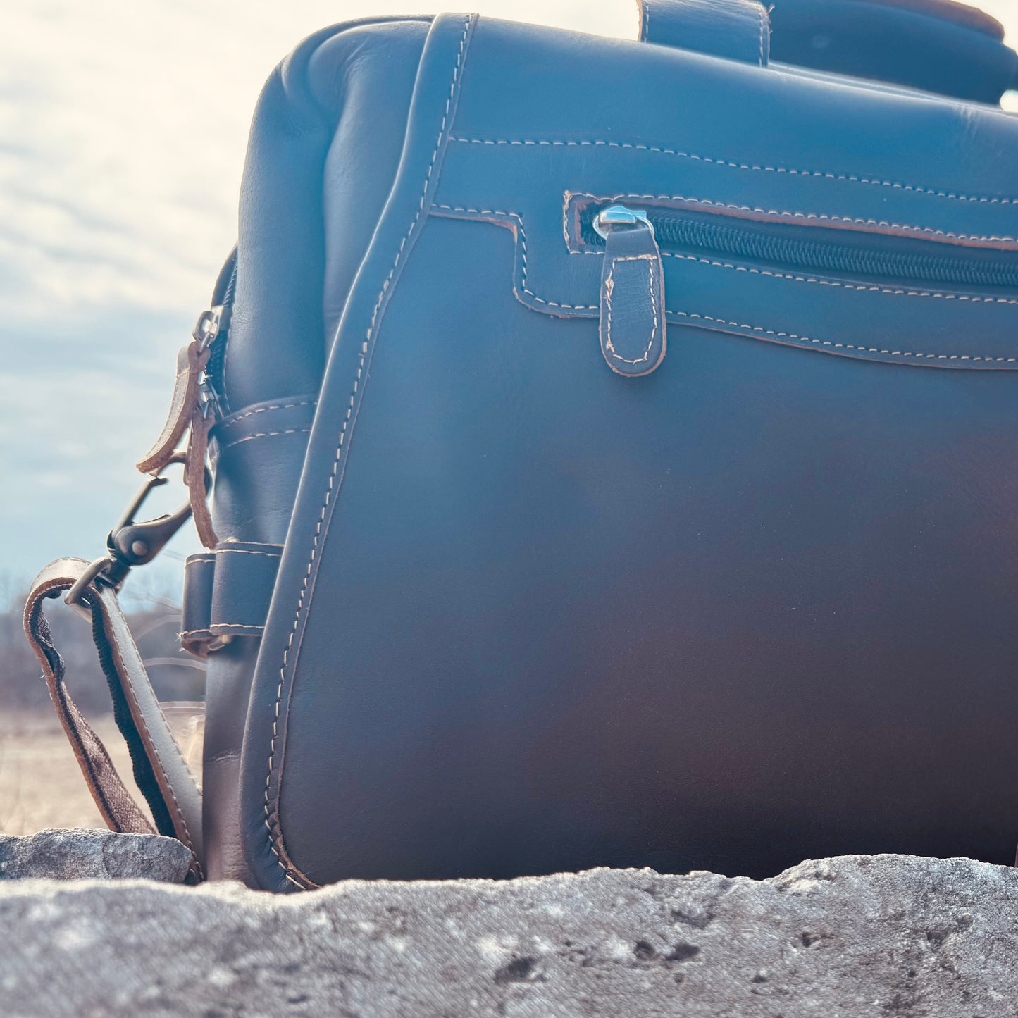 BA Leather Pilot Bag