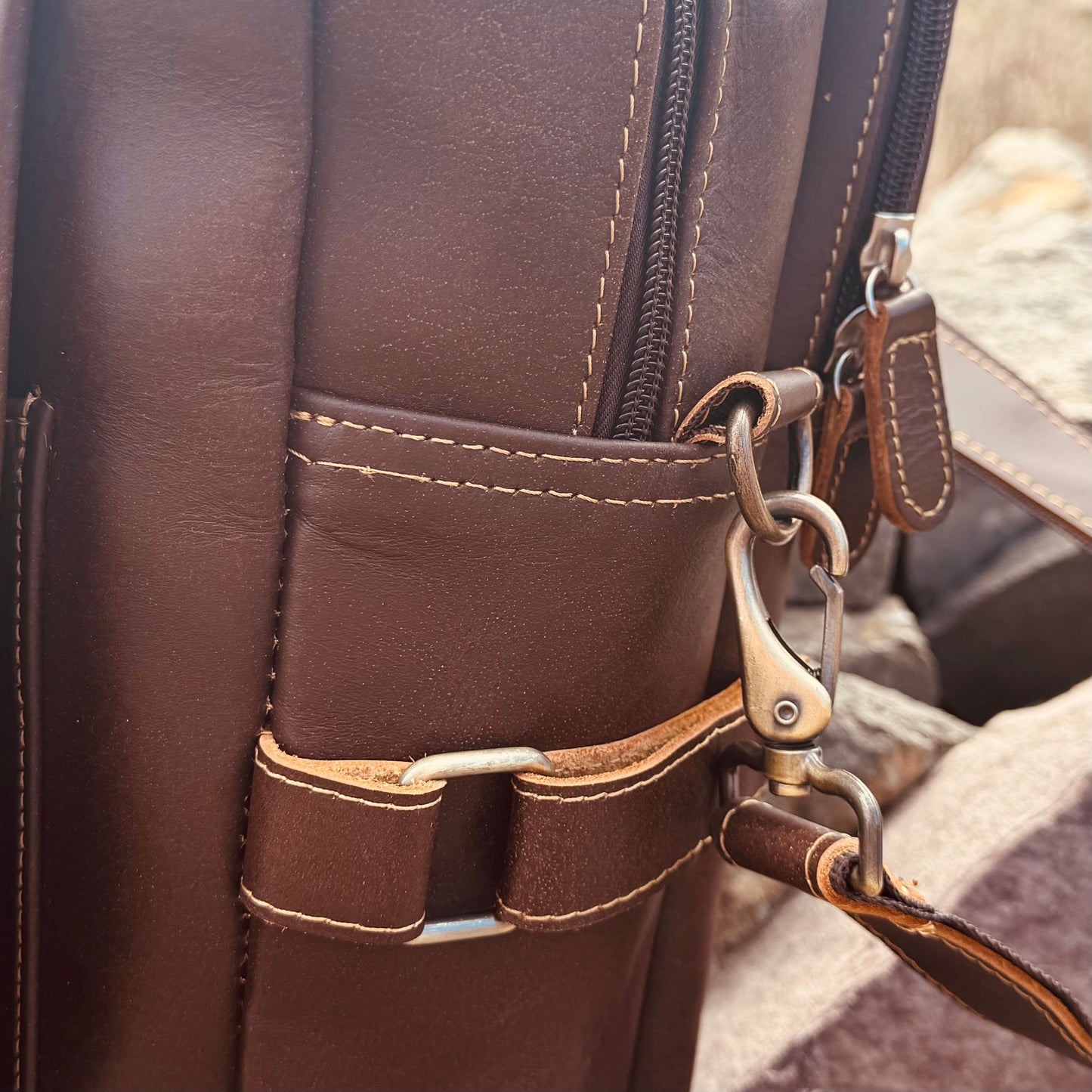 BA Leather Pilot Bag
