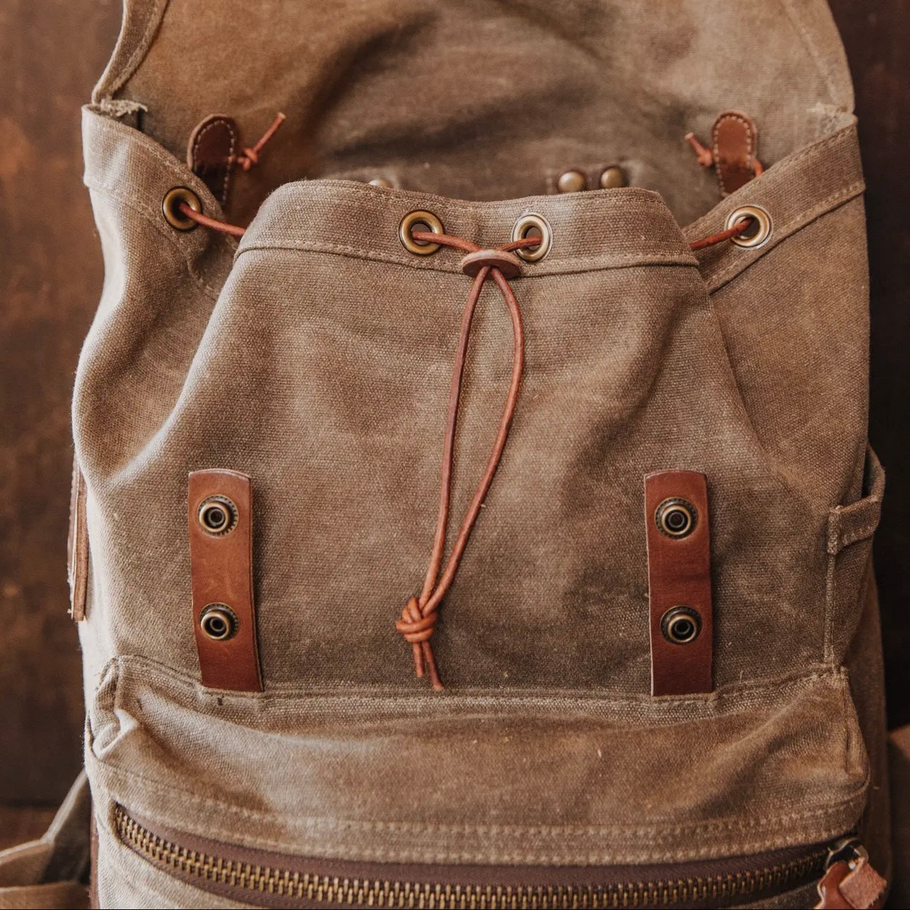 Muir Pack - Waxed Canvas Backpack