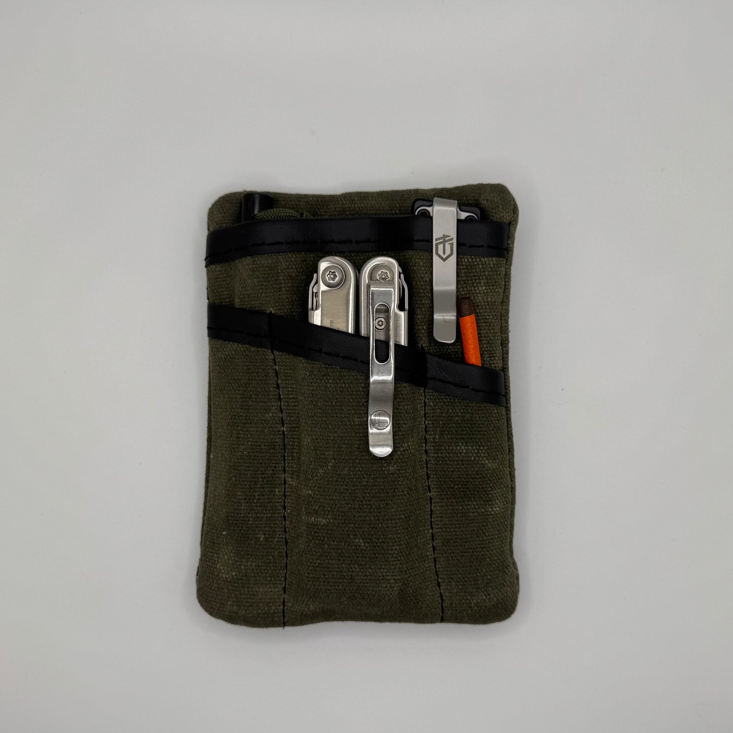 Waxed Canvas EDC Pocket Organizer