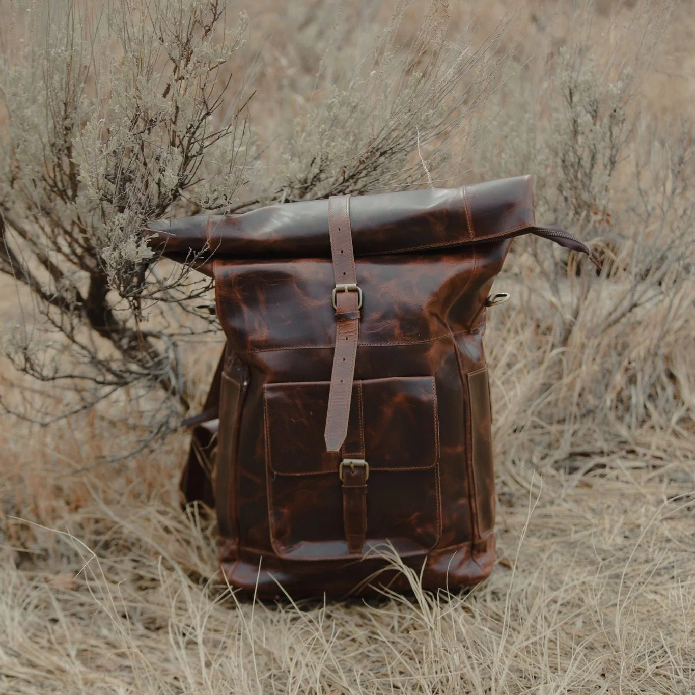 Kobuk Leather Backpack