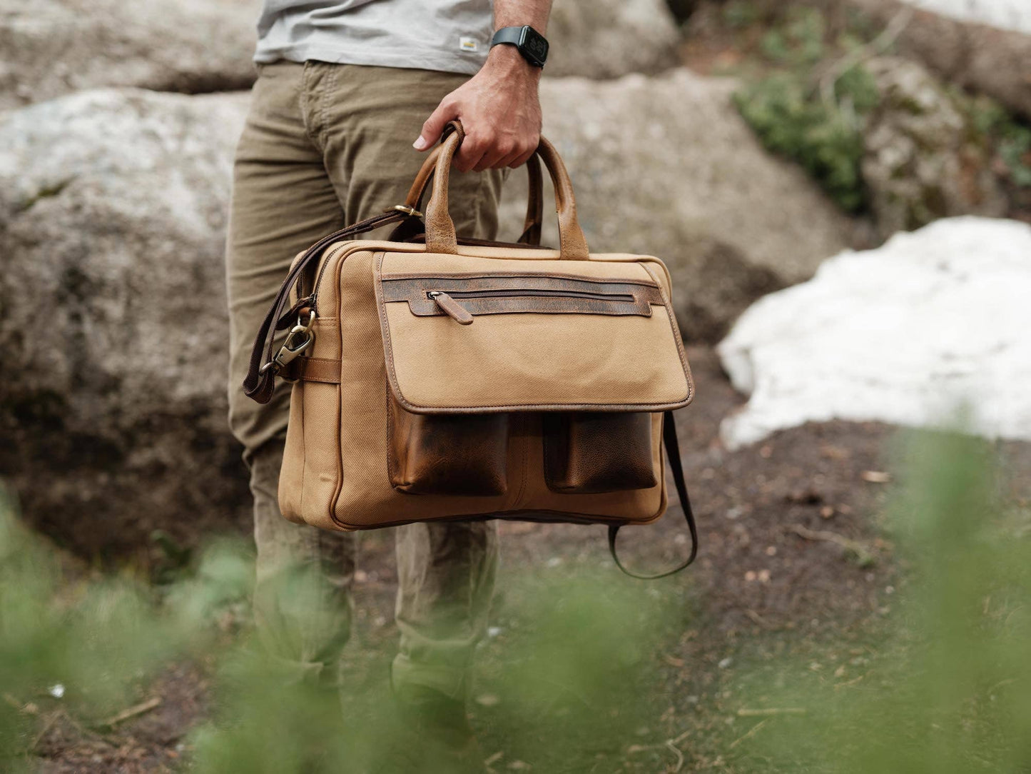 Canvas Pilot Bag