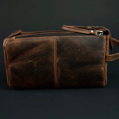 Leather Toiletry Bag