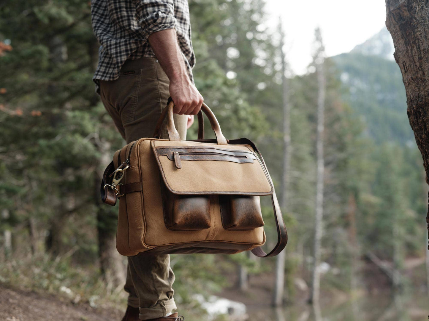 Canvas Pilot Bag