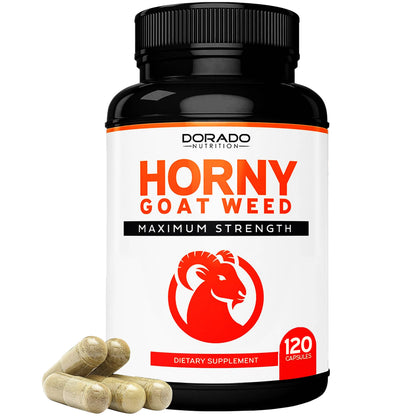 Horny Goat Weed for Men and Women 120 Capsules