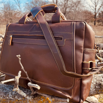 BA Leather Pilot Bag