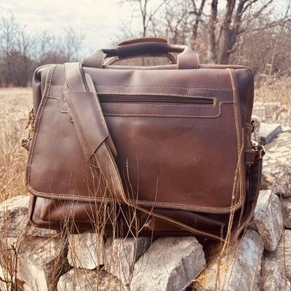 BA Leather Pilot Bag
