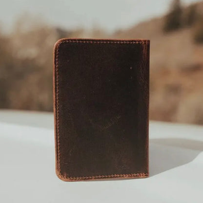 Buffalo Leather Passport Wallet