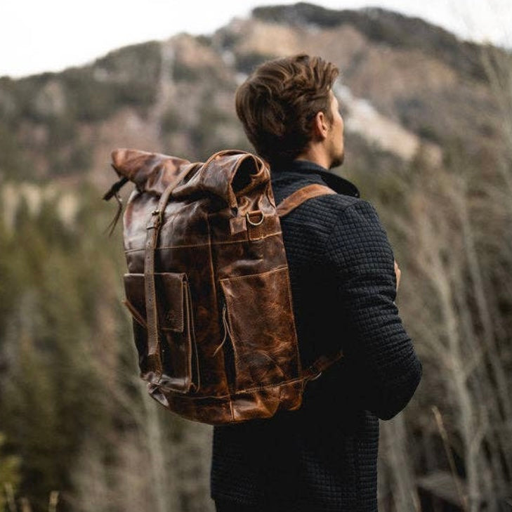 Kobuk Leather Backpack