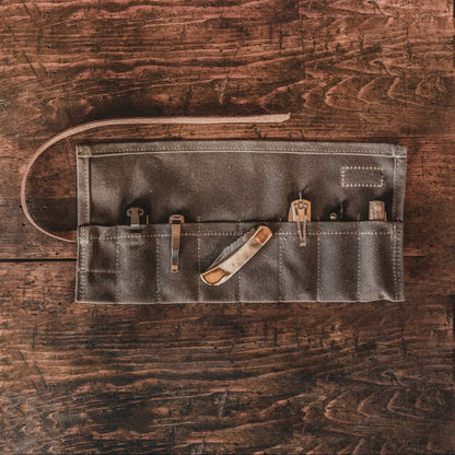 Knife Roll - Field Tan