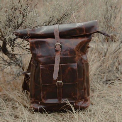 Kobuk Leather Backpack