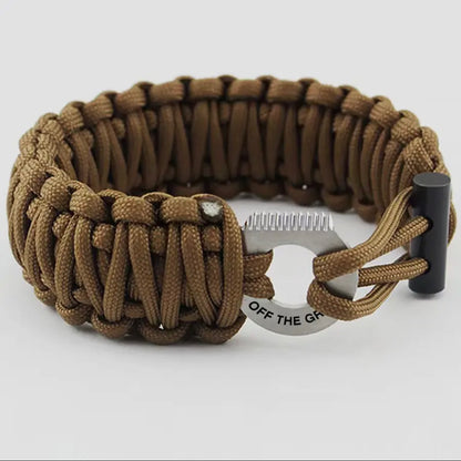 Off-The-Grid Survival Bracelet