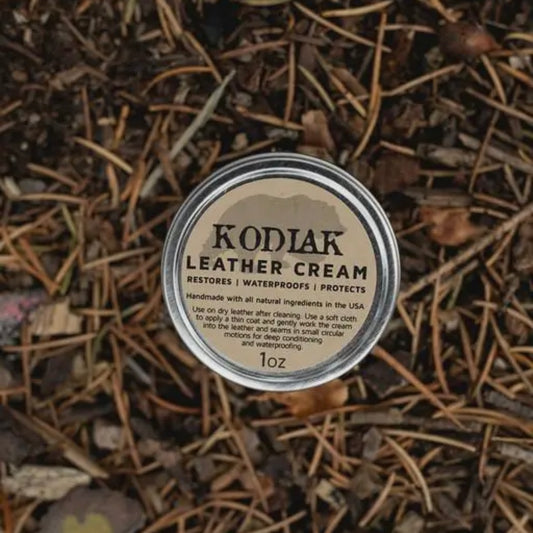 Kodiak Leather Cream - 1 oz. Tin