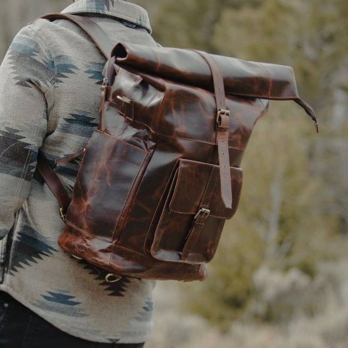 Kobuk Leather Backpack