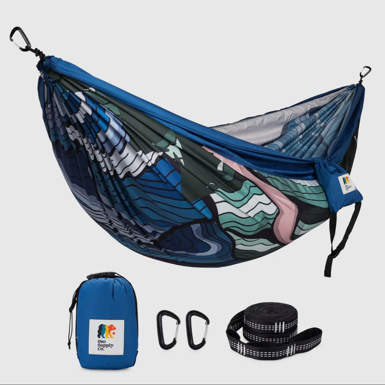 Yosemite National Park Hammock with Carabiners