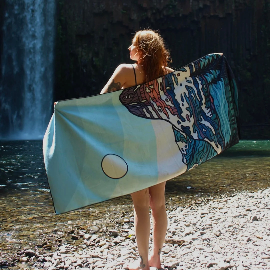 Glacier National Park Camping and Beach Towel