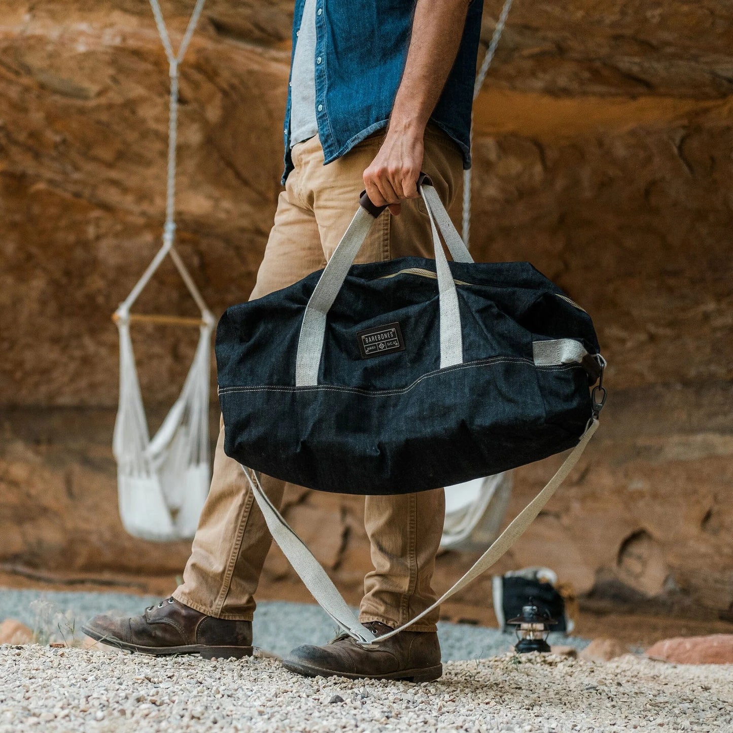 Neelum Duffel Bag - Denim