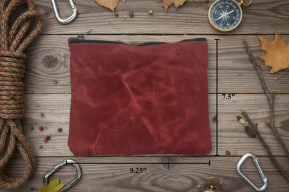 Waxed Canvas Tool Pouch