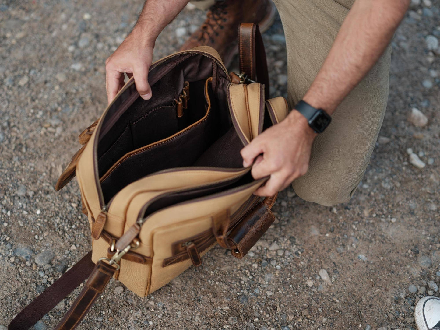 Canvas Pilot Bag